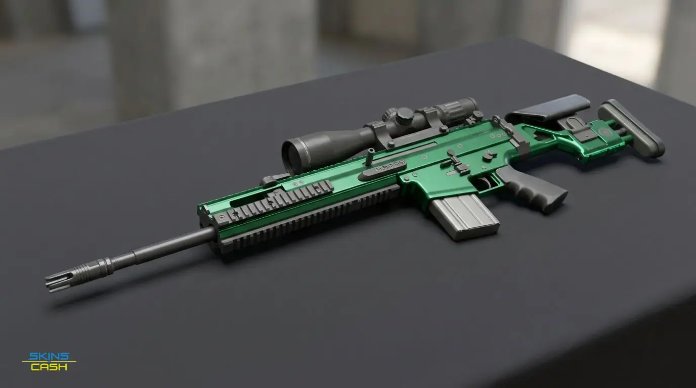 SCAR-20 | Emerald — Product view