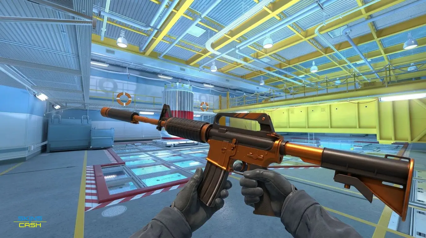 M4A1-S | Atomic Alloy — In-game inspect