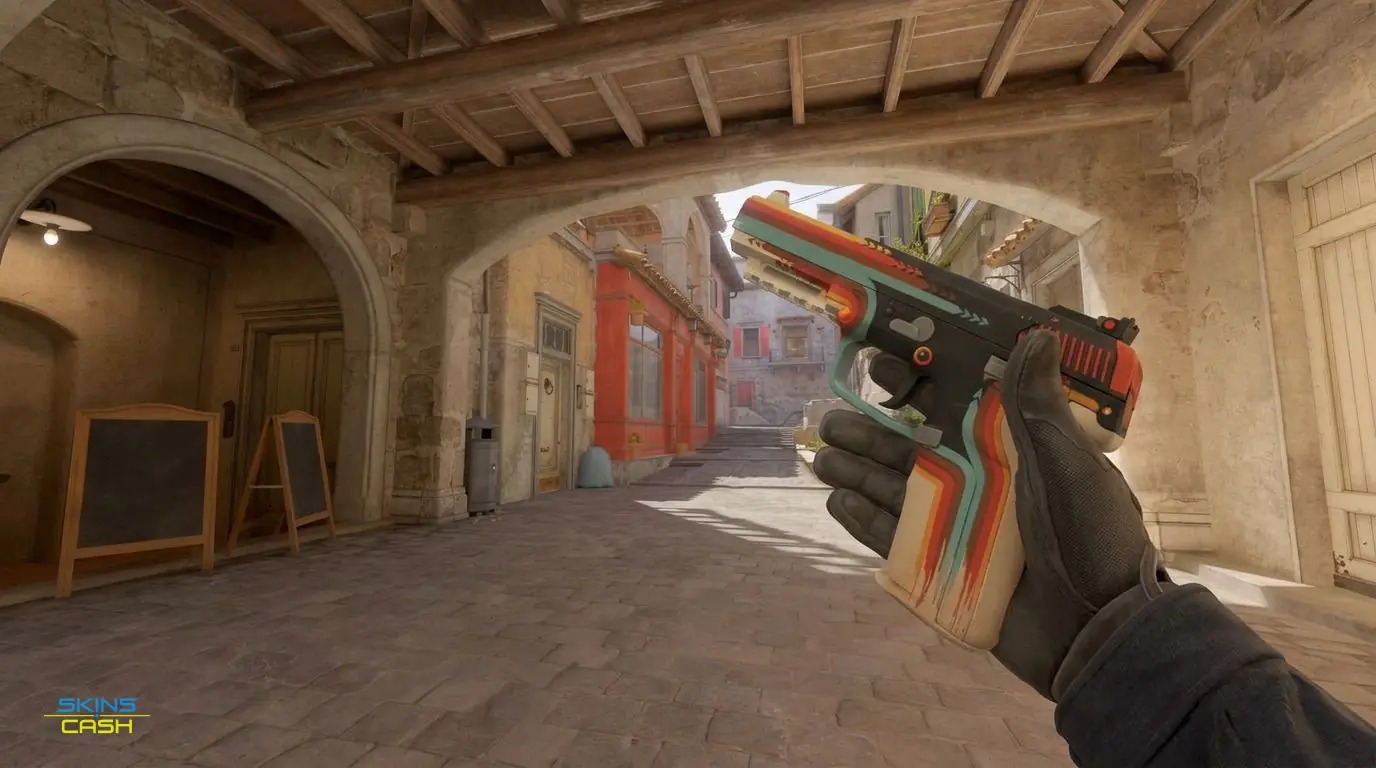 Five-SeveN | Retrobution — In-game inspect