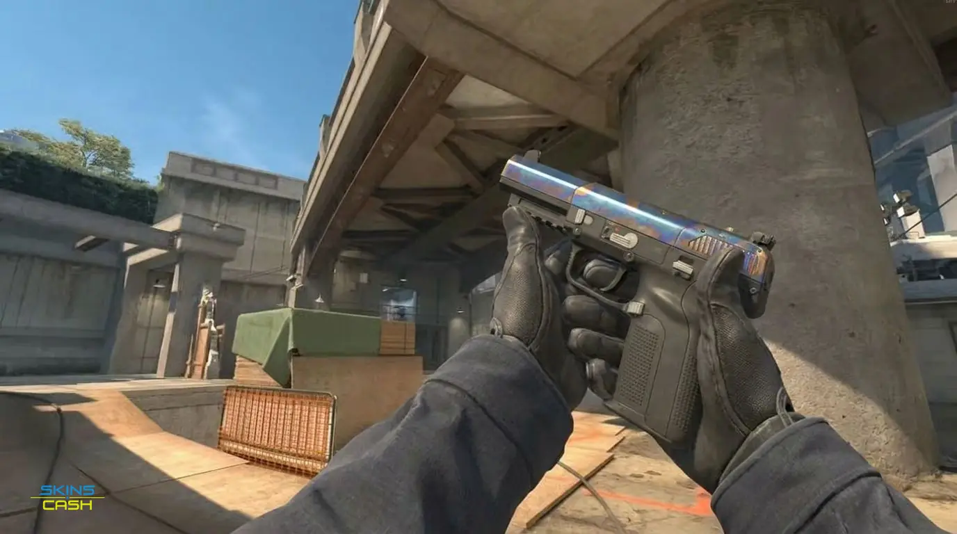Five-SeveN | Heat Treated — In-game inspect