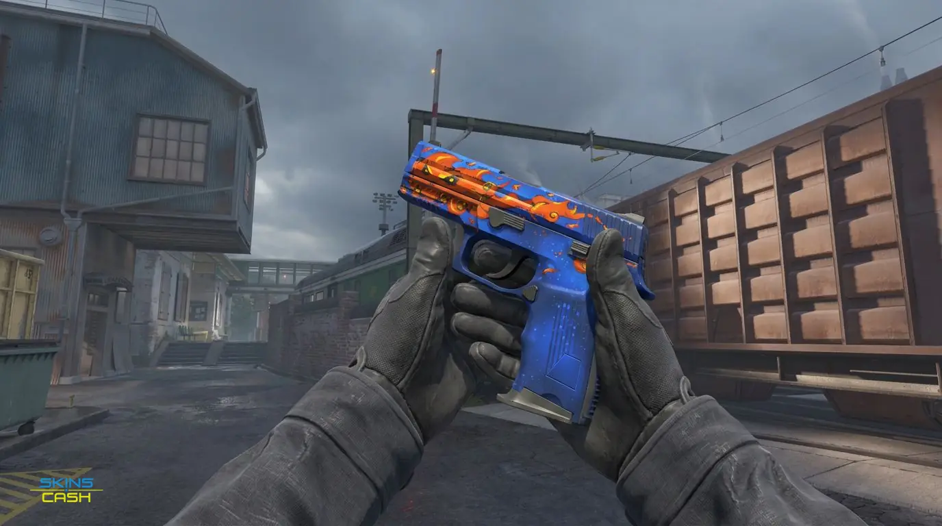 P2000 | Fire Elemental — In-game inspect