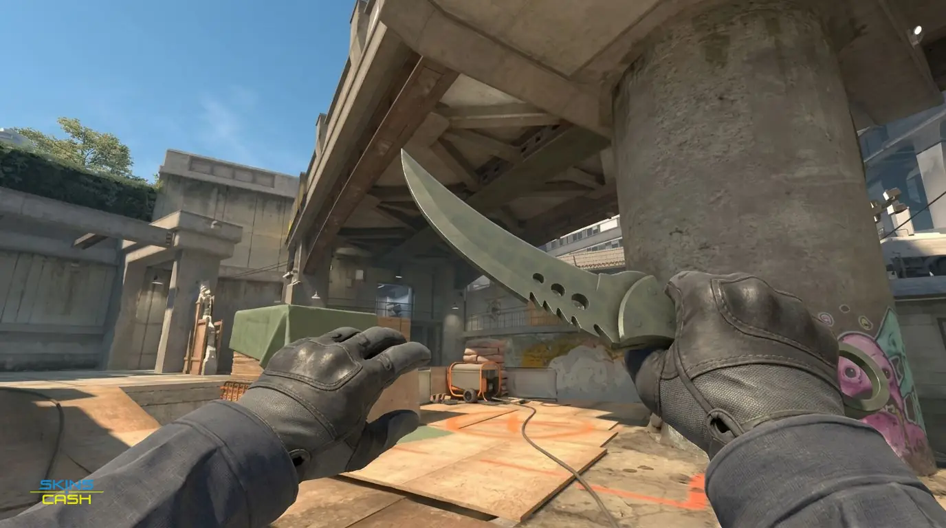 ★ Talon Knife | Safari Mesh — In-game inspect