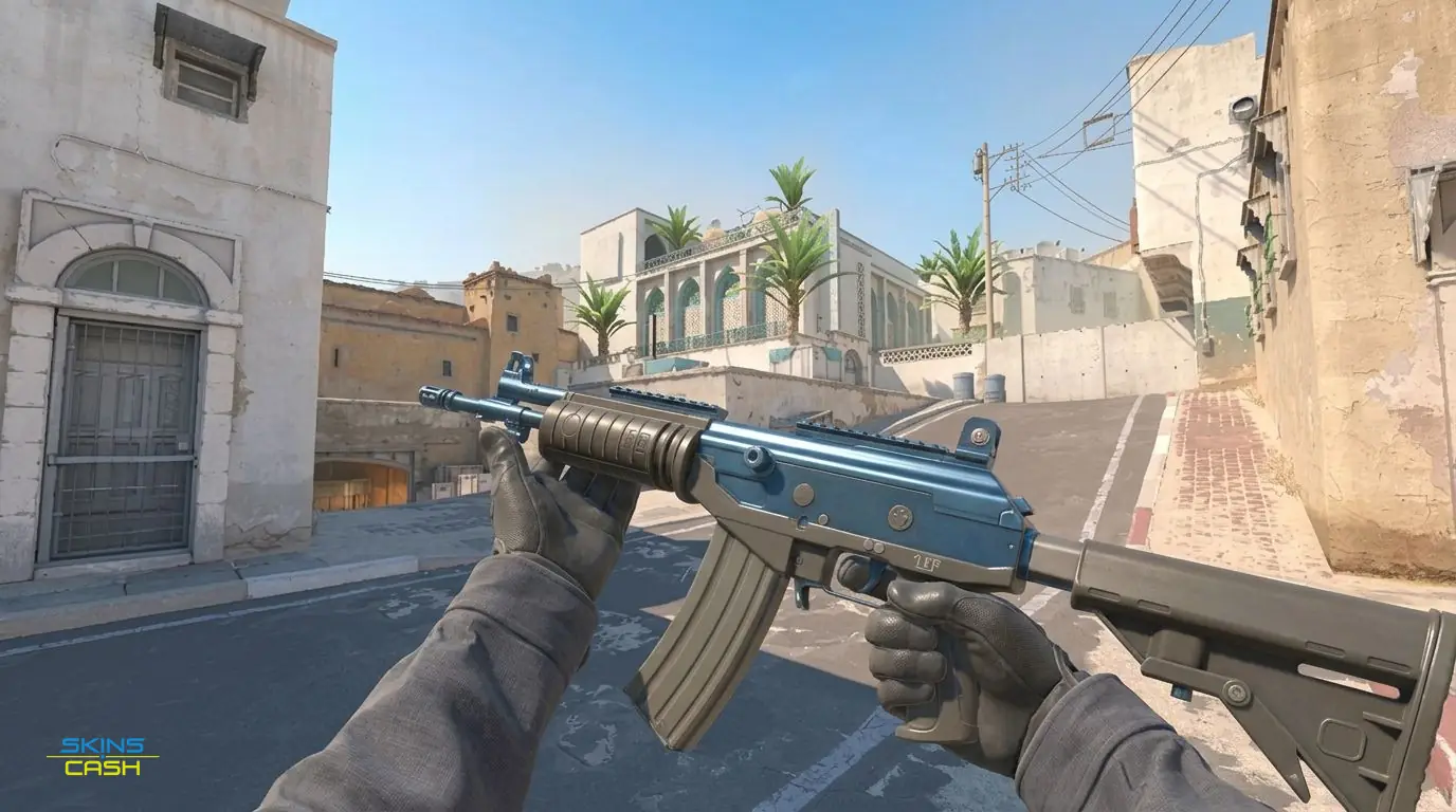 Galil AR | Blue Titanium — In-game inspect