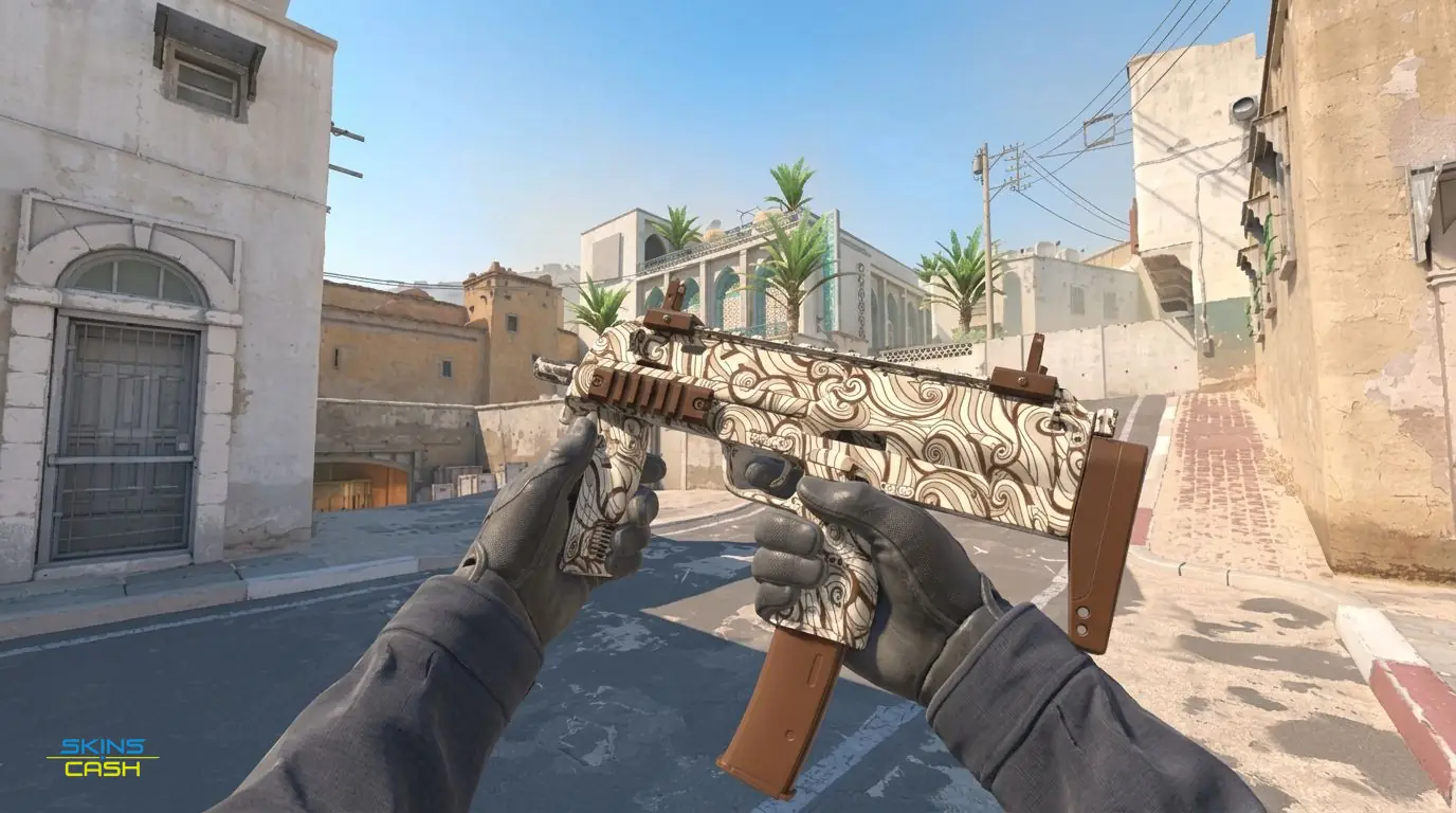 MP7 | Gunsmoke — In-game inspect
