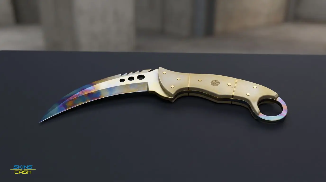 ★ Talon Knife | Case Hardened — Product view