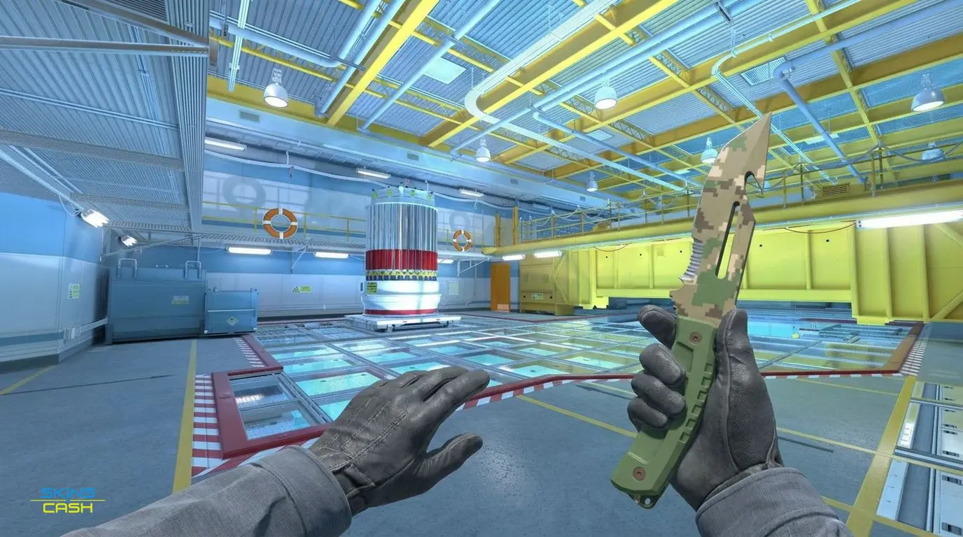 ★ Survival Knife | Forest DDPAT — In-game inspect