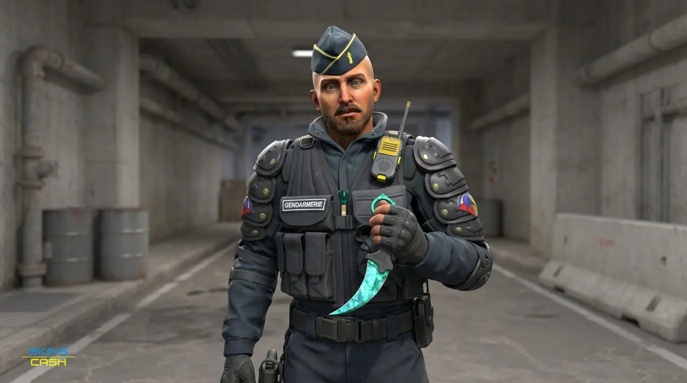 ★ Karambit | Gamma Doppler Phase 2 — In the field