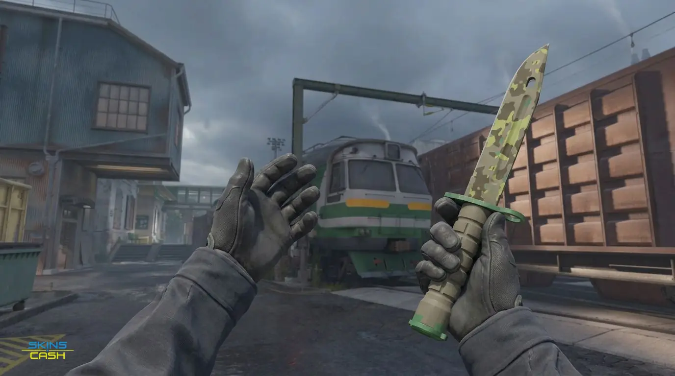 ★ Bayonet | Boreal Forest — In-game inspect