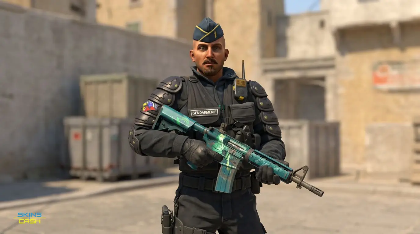 M4A4 | Poseidon — In the field