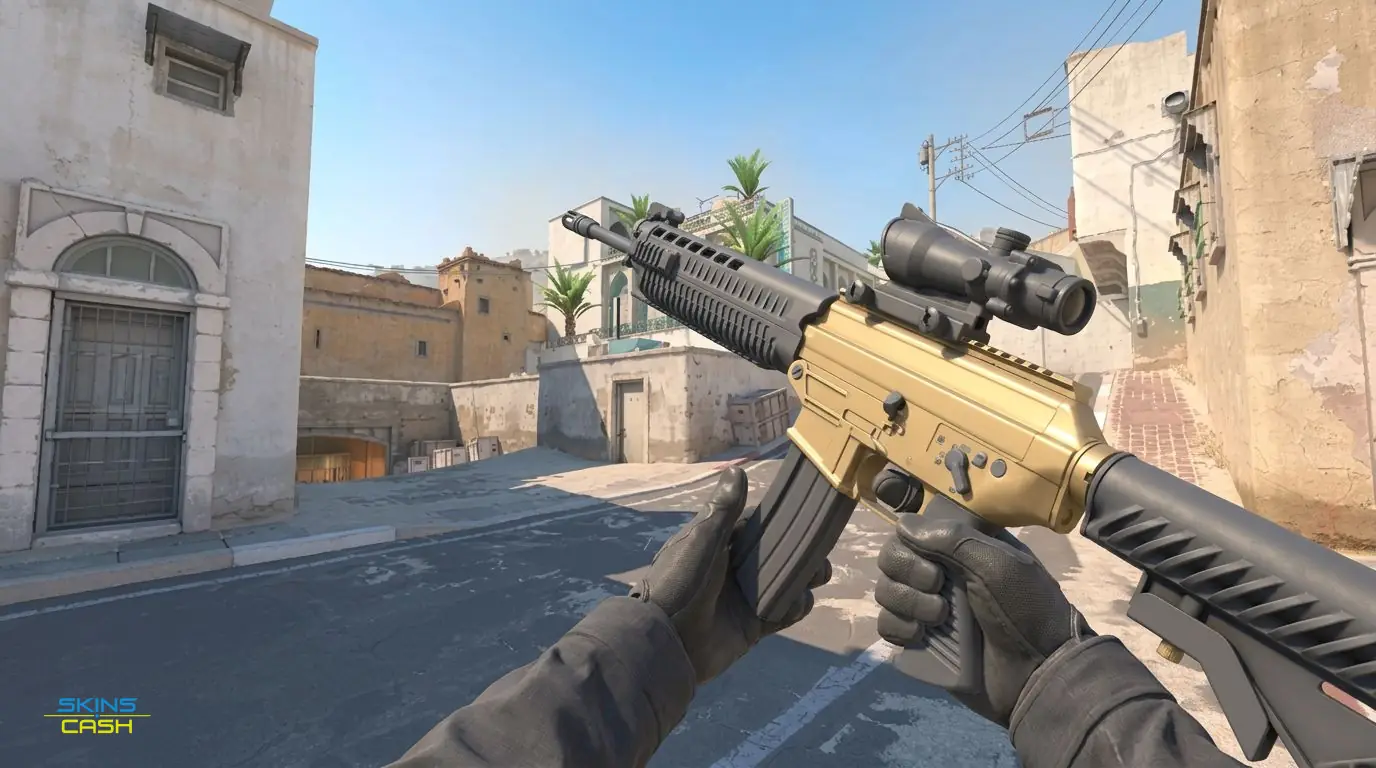 SG 553 | Tornado — In-game inspect