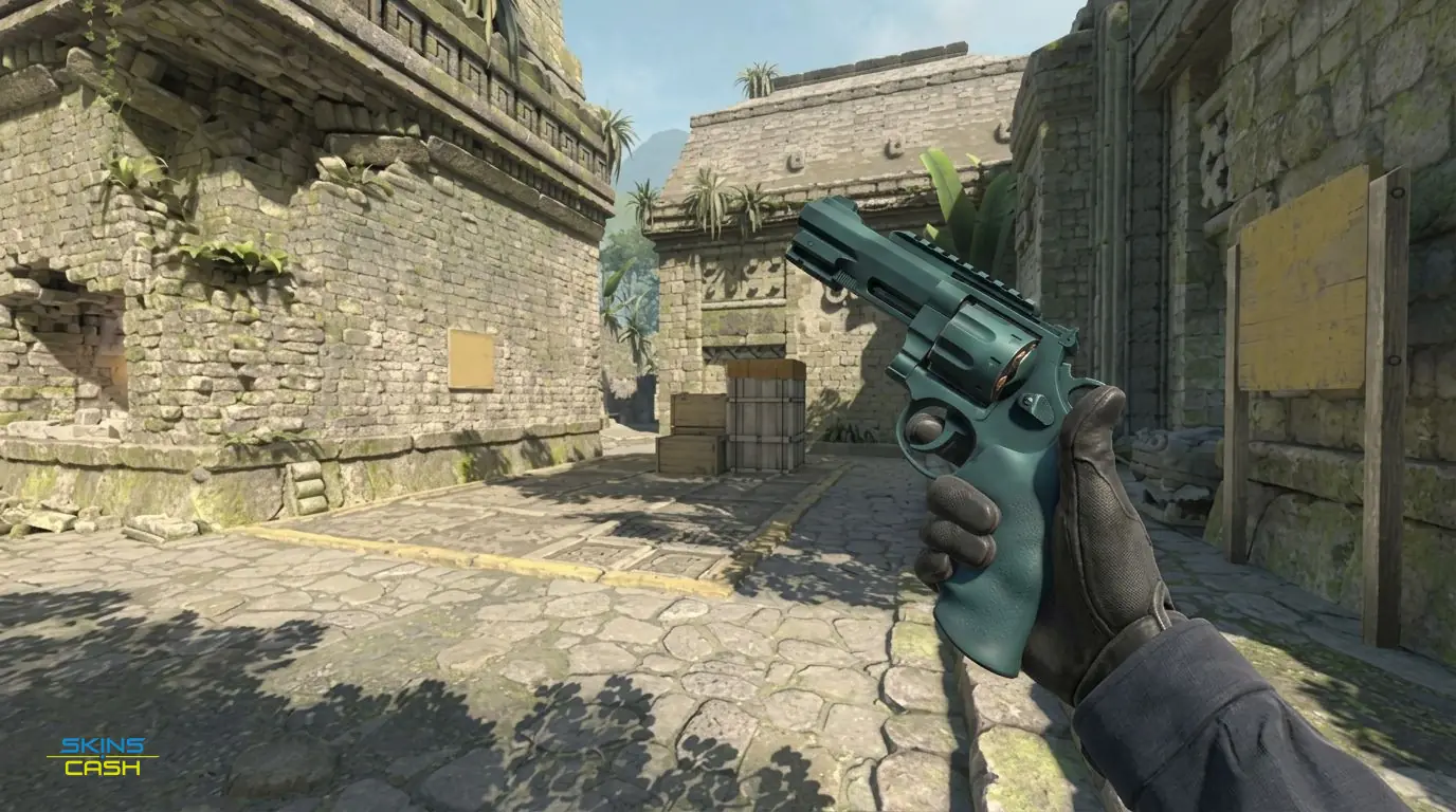 R8 Revolver | Canal Spray — In-game inspect
