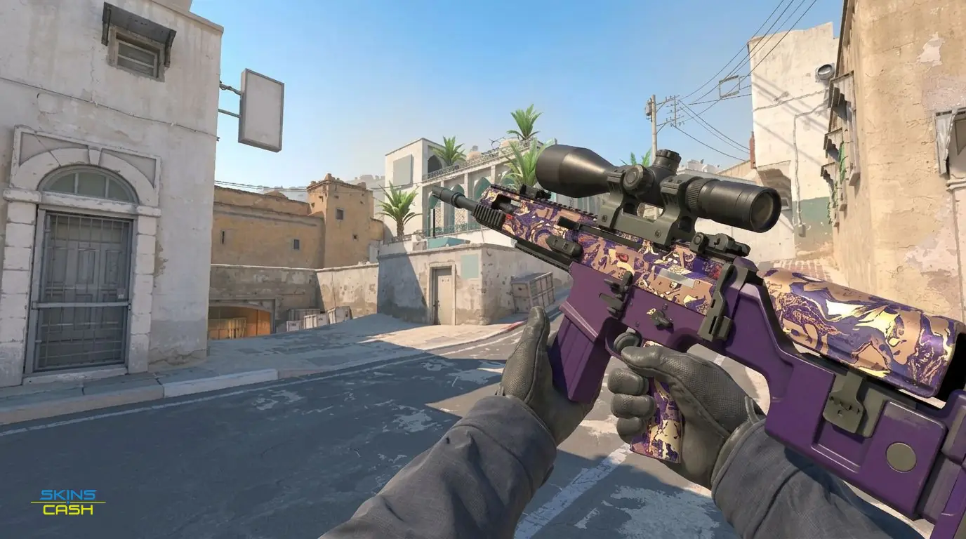 SCAR-20 | Magna Carta — In-game inspect