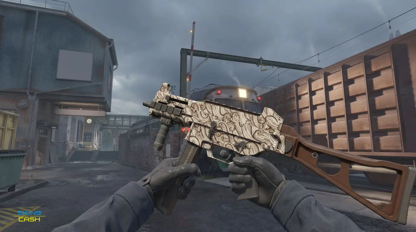 UMP-45 | Gunsmoke — In-game inspect