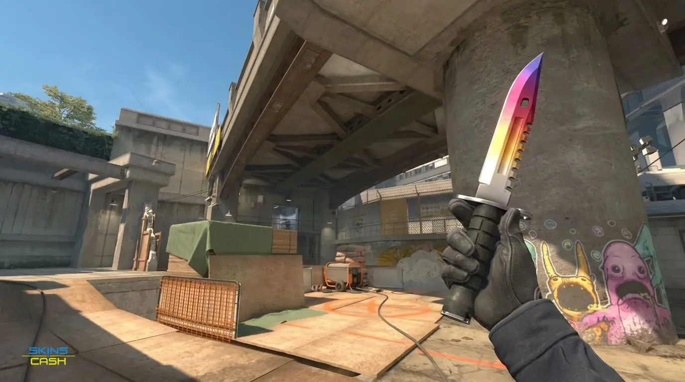 ★ M9 Bayonet | Fade — In-game inspect