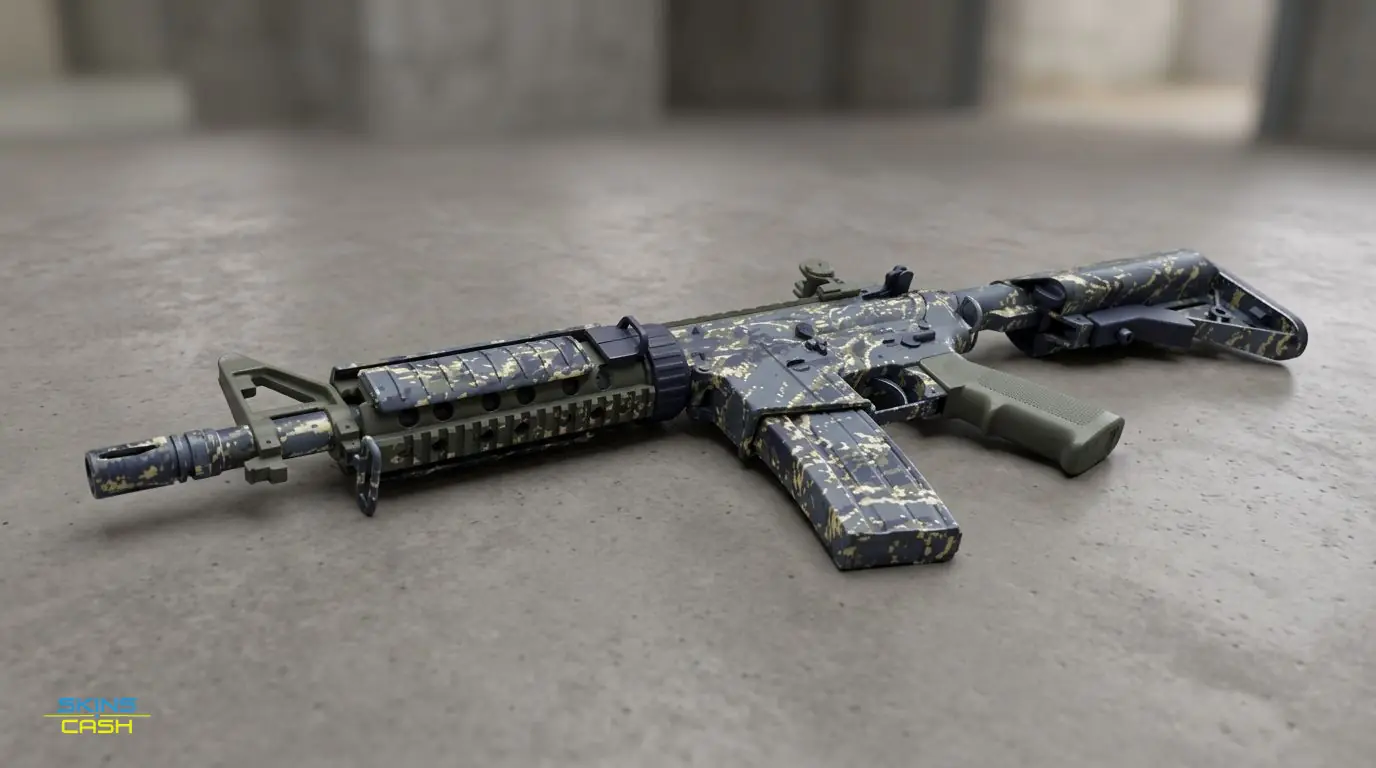 M4A4 | Naval Shred Camo — Product view