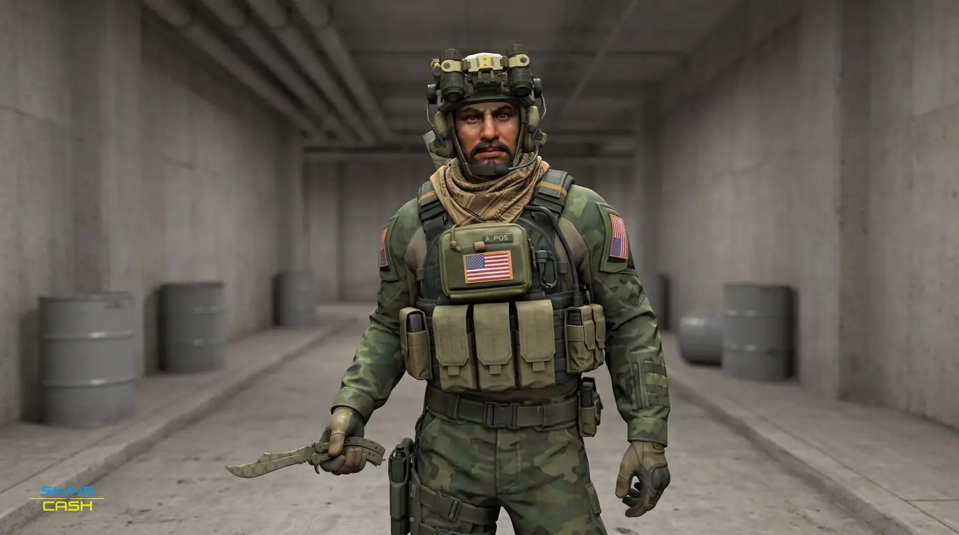 ★ Butterfly Knife | Safari Mesh — In the field