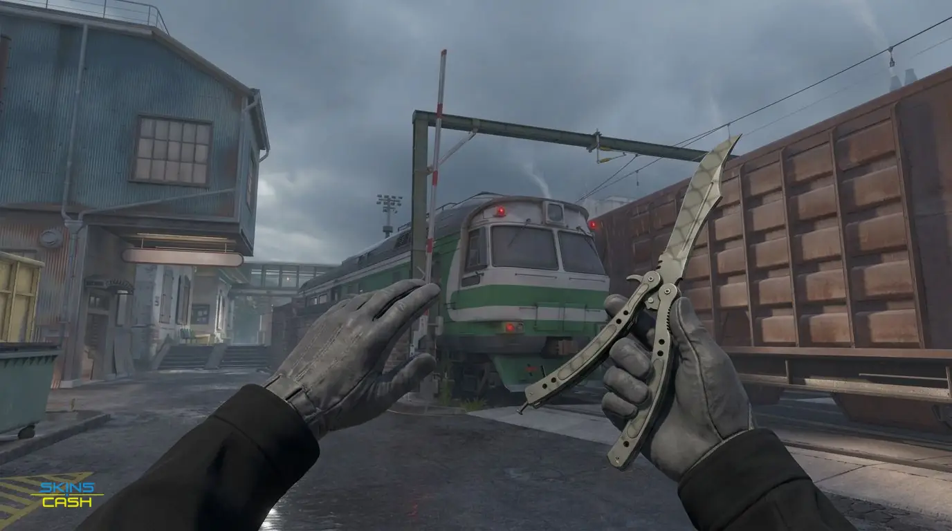 ★ Butterfly Knife | Safari Mesh — In-game inspect