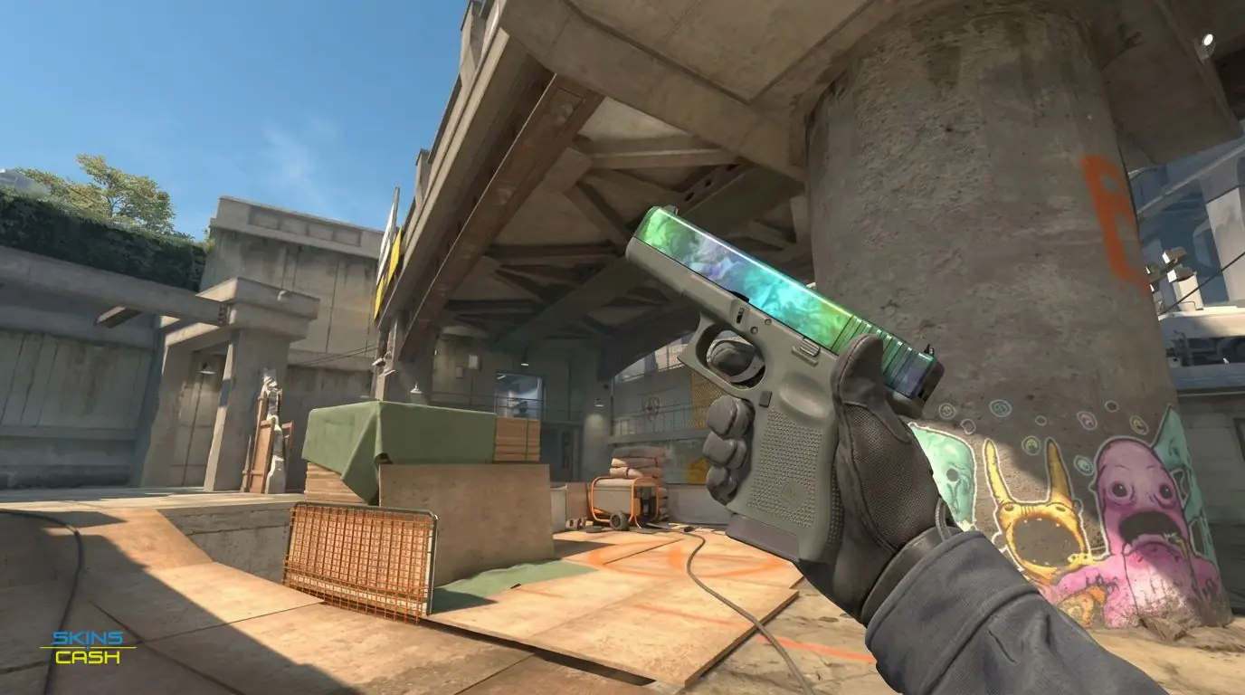 Glock-18 | Gamma Doppler Phase 4 — In-game inspect