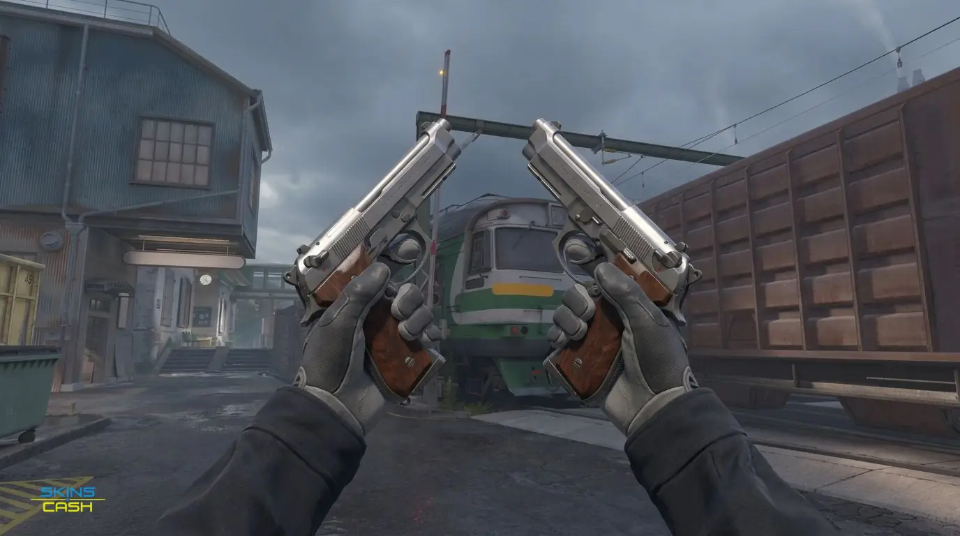 Dual Berettas | Retribution — In-game inspect