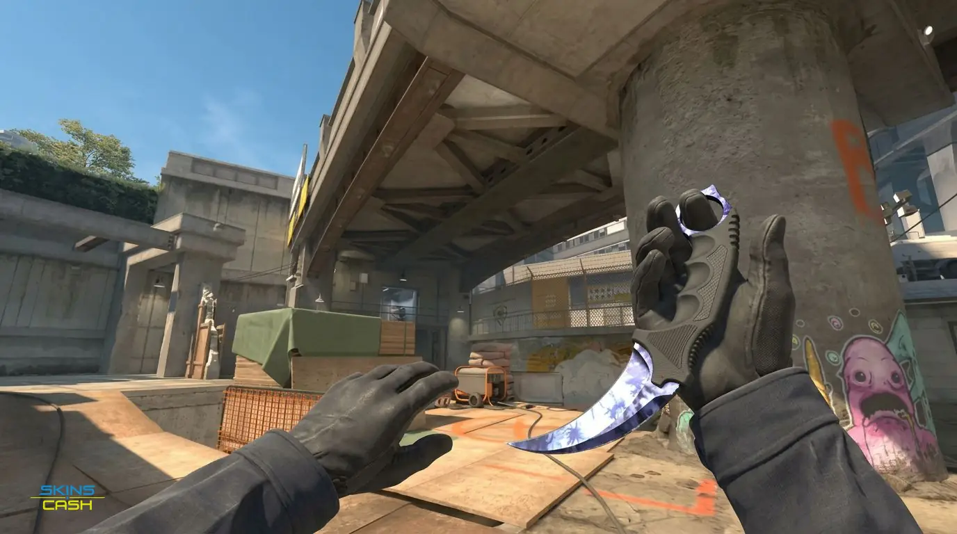 ★ Karambit | Doppler — In-game inspect