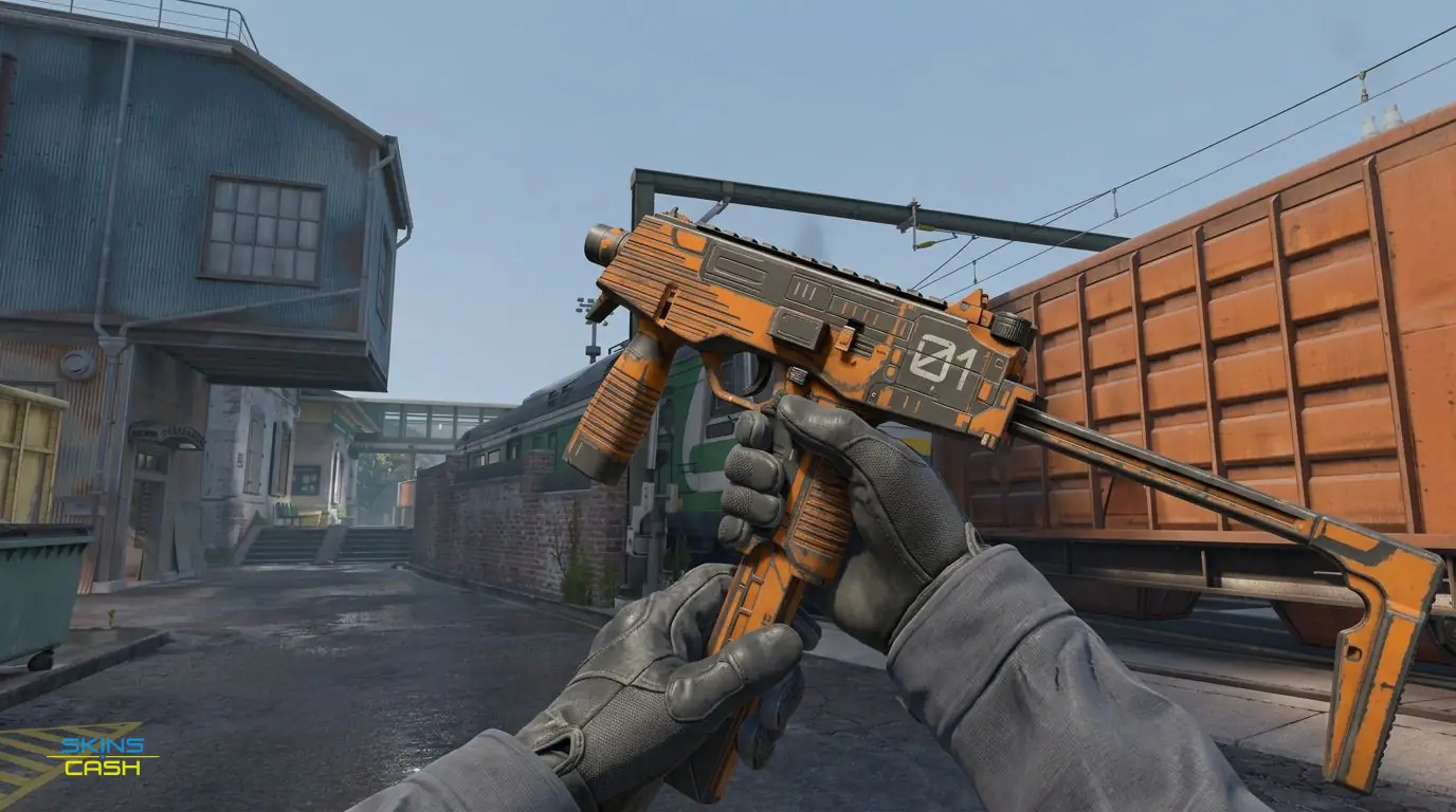 MP9 | Modest Threat — In-game inspect