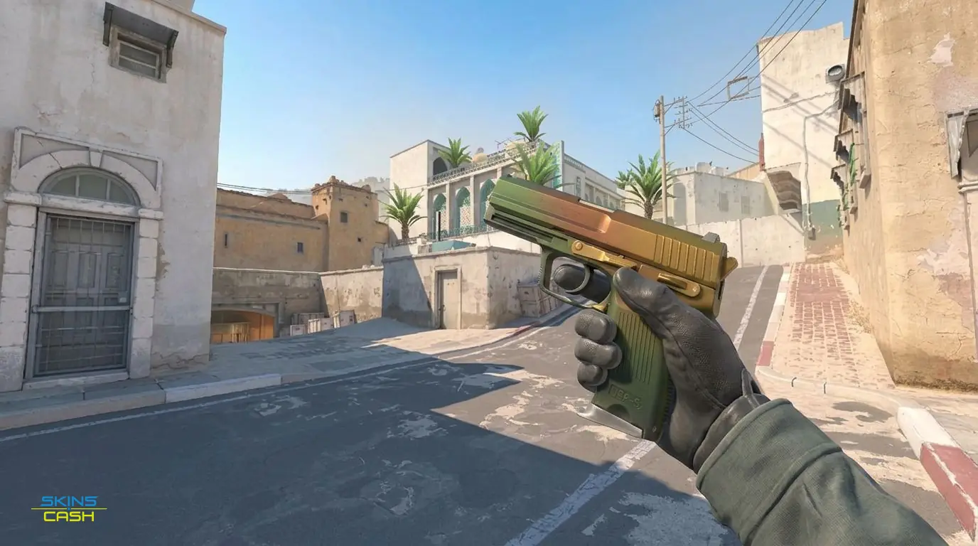 P2000 | Amber Fade — In-game inspect