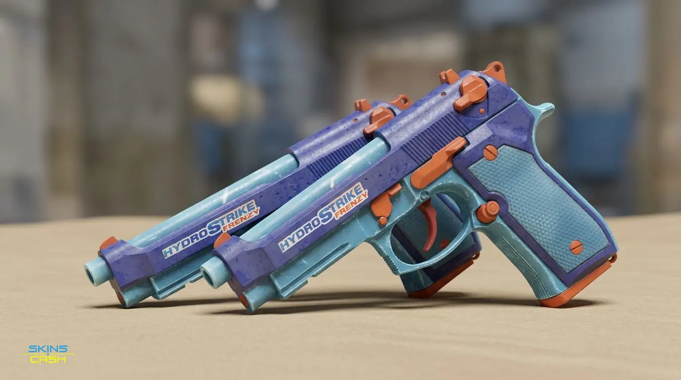 Dual Berettas | Hydro Strike — Product view