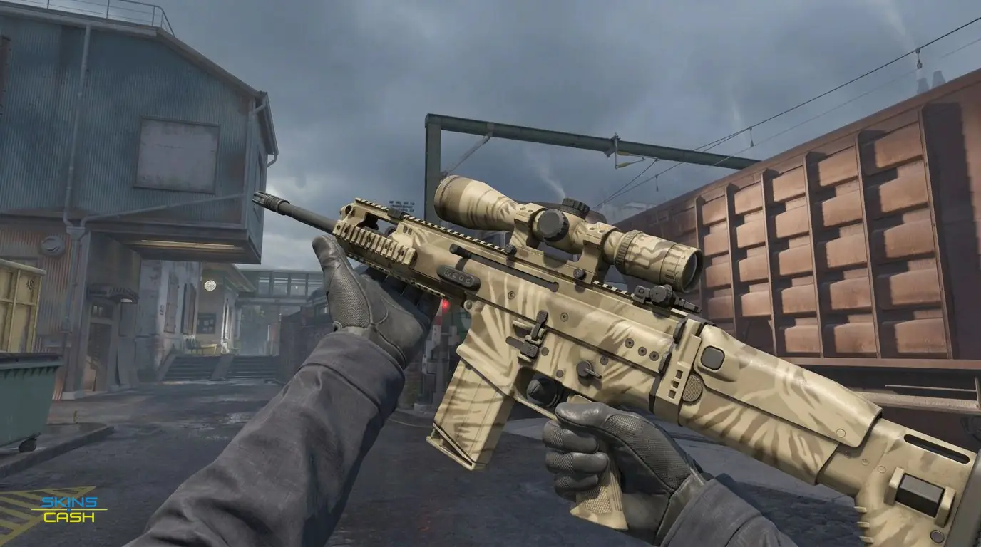 SCAR-20 | Palm — In-game inspect