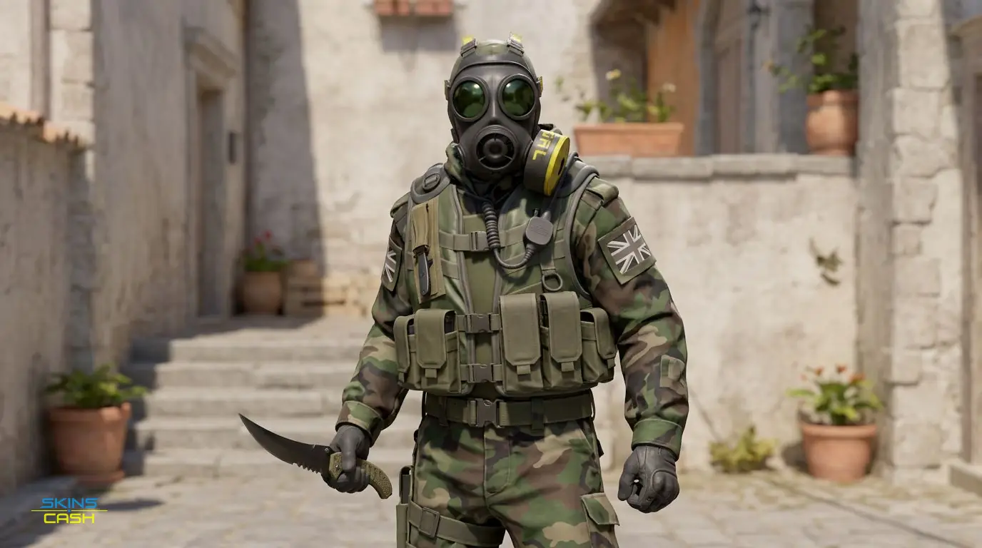 ★ Flip Knife | Blue Steel — In the field
