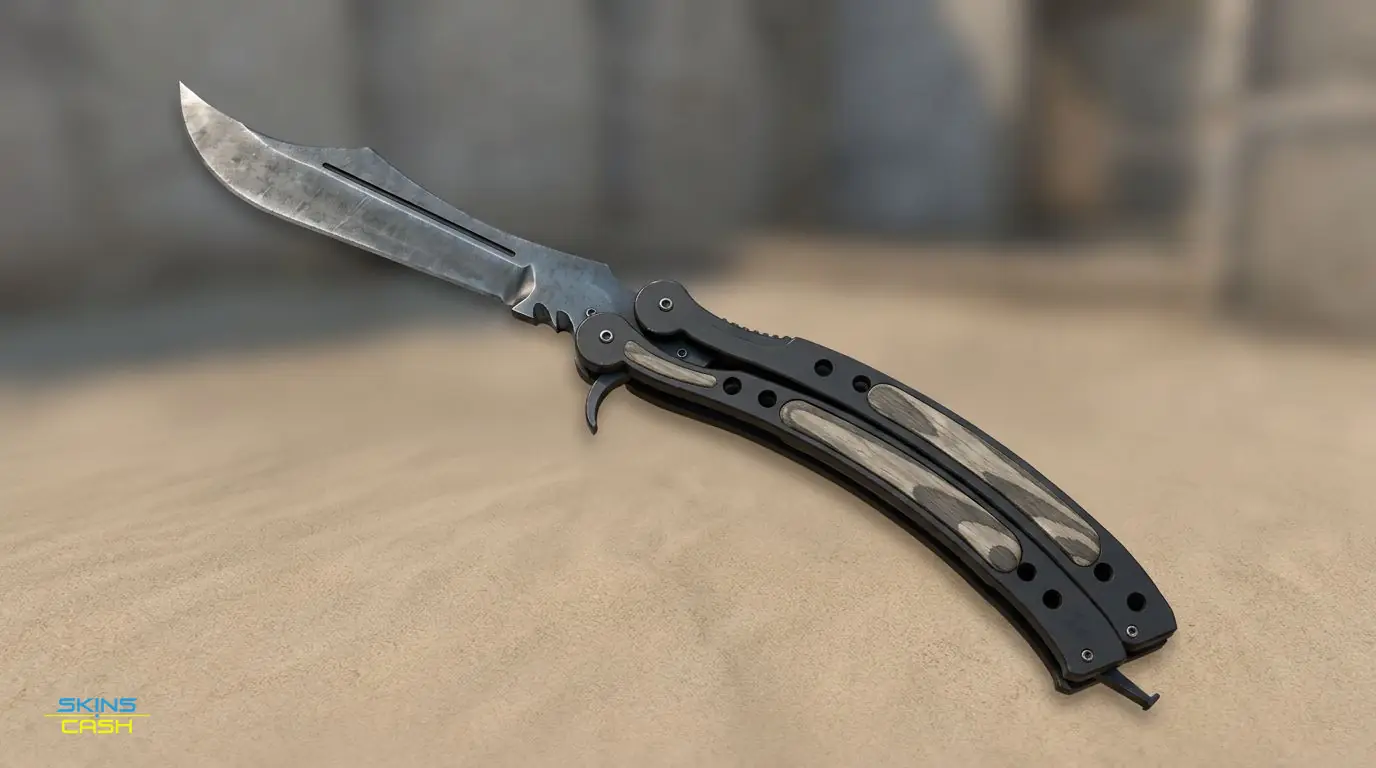 ★ Butterfly Knife | Black Laminate — Product view