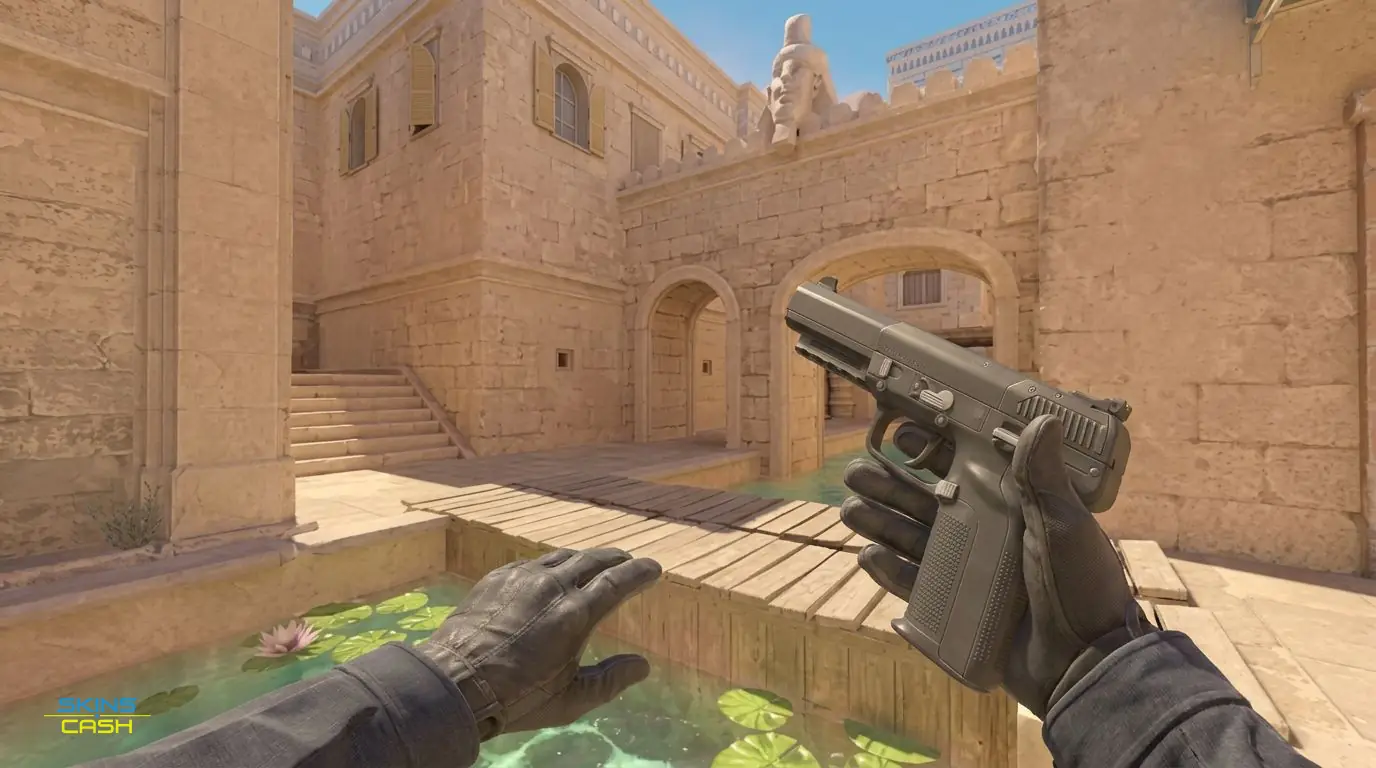 Five-SeveN | Anodized Gunmetal — In-game inspect