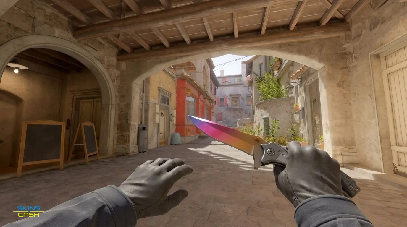 ★ Nomad Knife | Fade — In-game inspect
