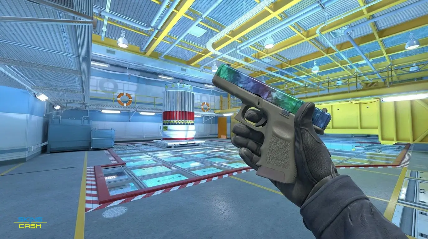 Glock-18 | Gamma Doppler Phase 1 — In-game inspect