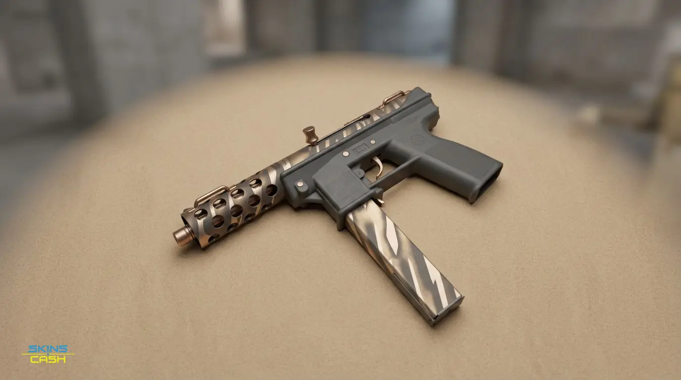 Tec-9 | Tiger Stencil — Product view