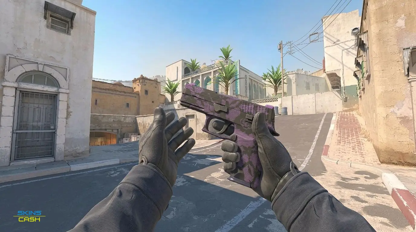 P250 | Plum Netting — In-game inspect