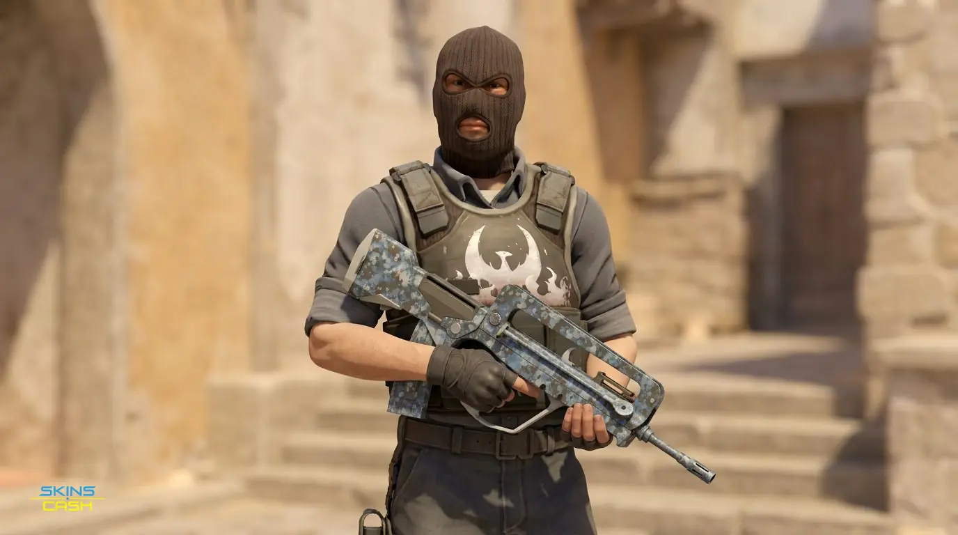 FAMAS | Cyanospatter — In the field