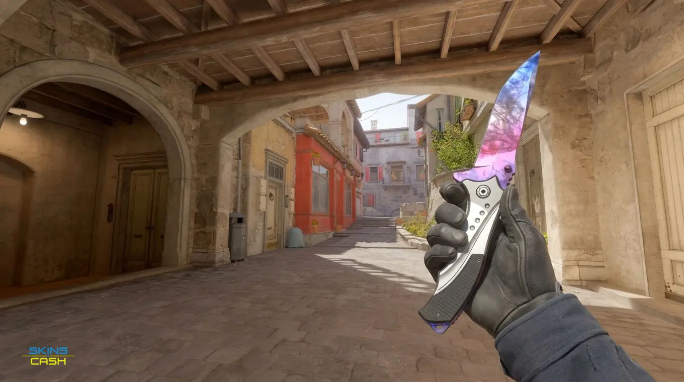 ★ Nomad Knife | Doppler Phase 1 — In-game inspect