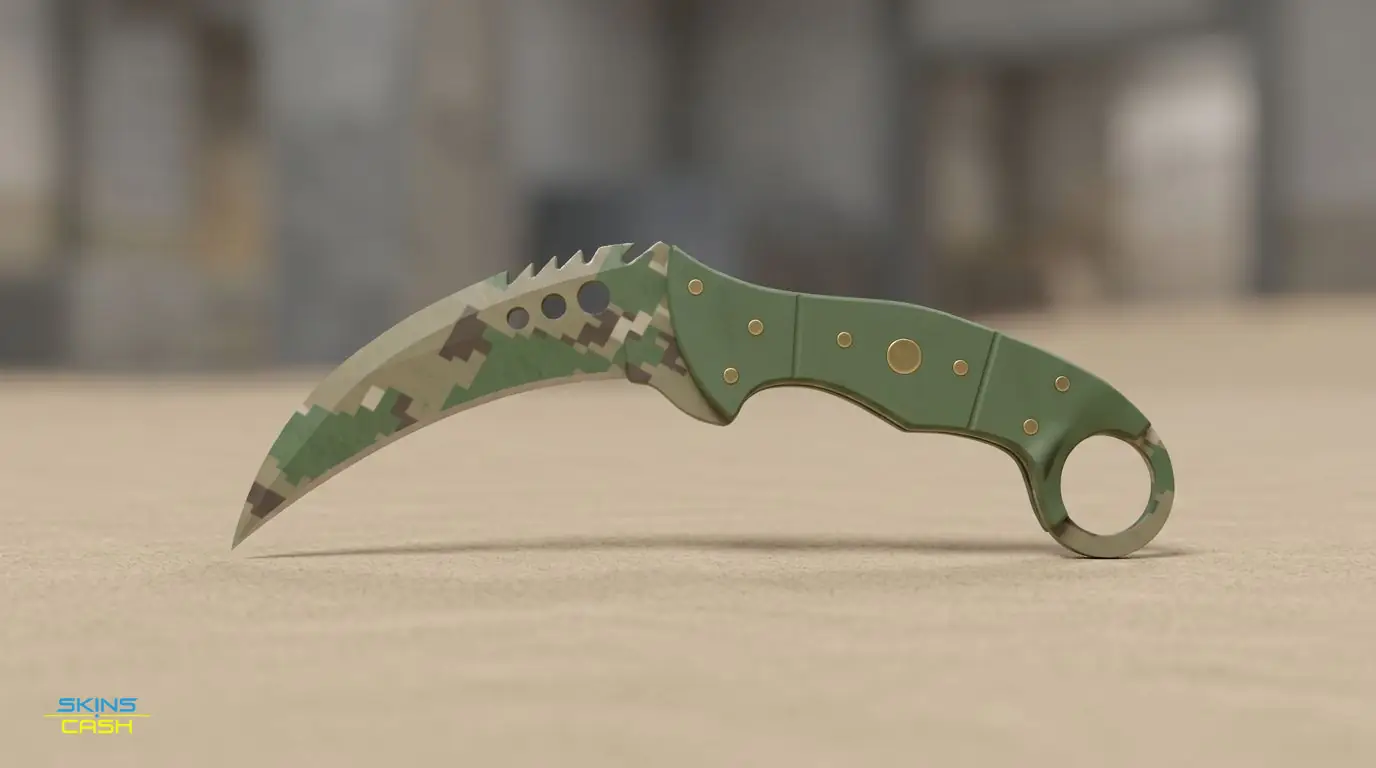 ★ Talon Knife | Forest DDPAT — Product view
