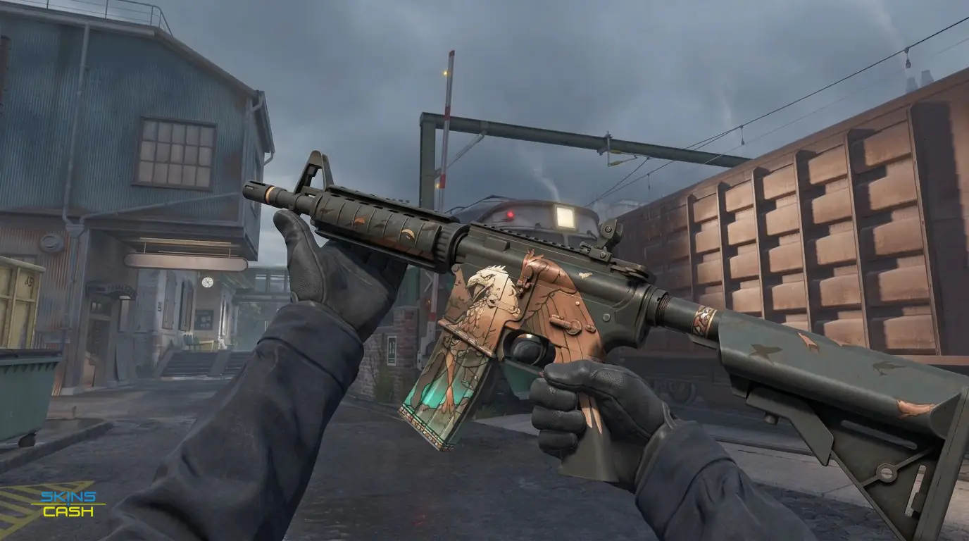 M4A4 | Griffin — In-game inspect
