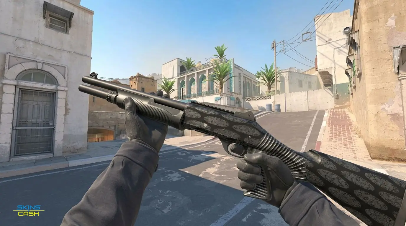 Nova | Caged Steel — In-game inspect