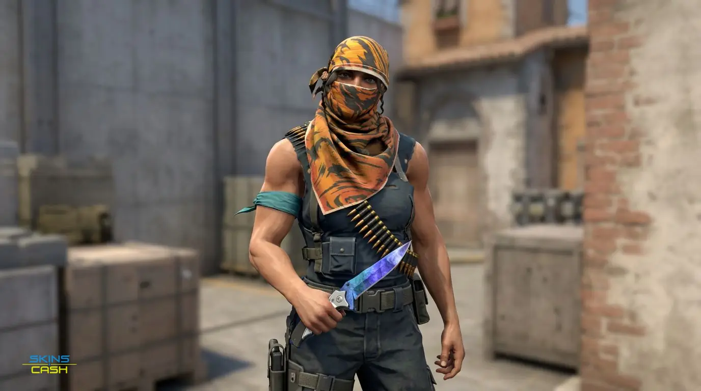 ★ Nomad Knife | Doppler Phase 3 — In the field