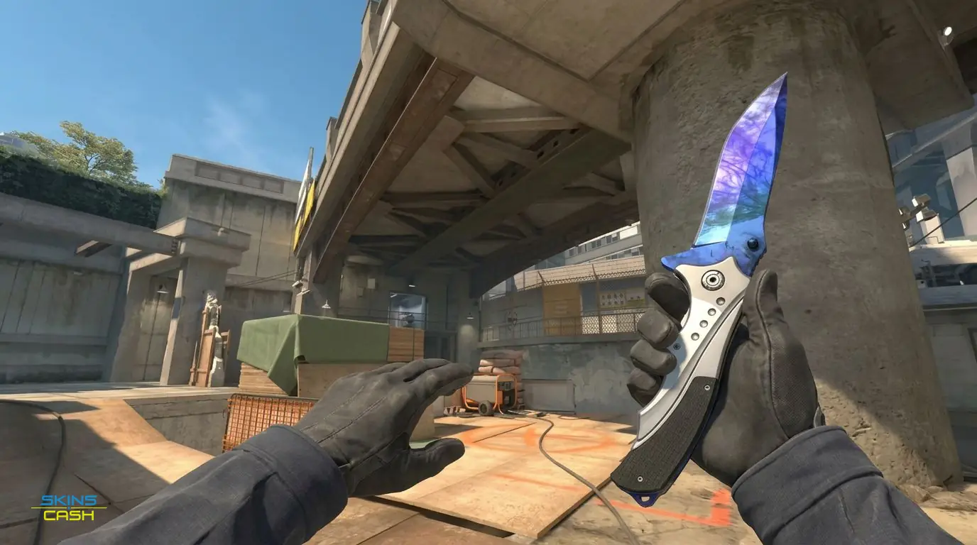 ★ Nomad Knife | Doppler Phase 3 — In-game inspect