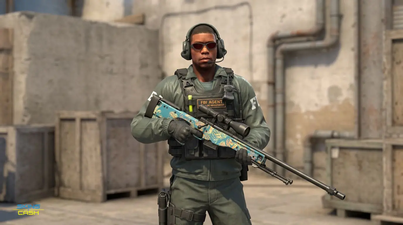 AWP | Silk Tiger — In the field