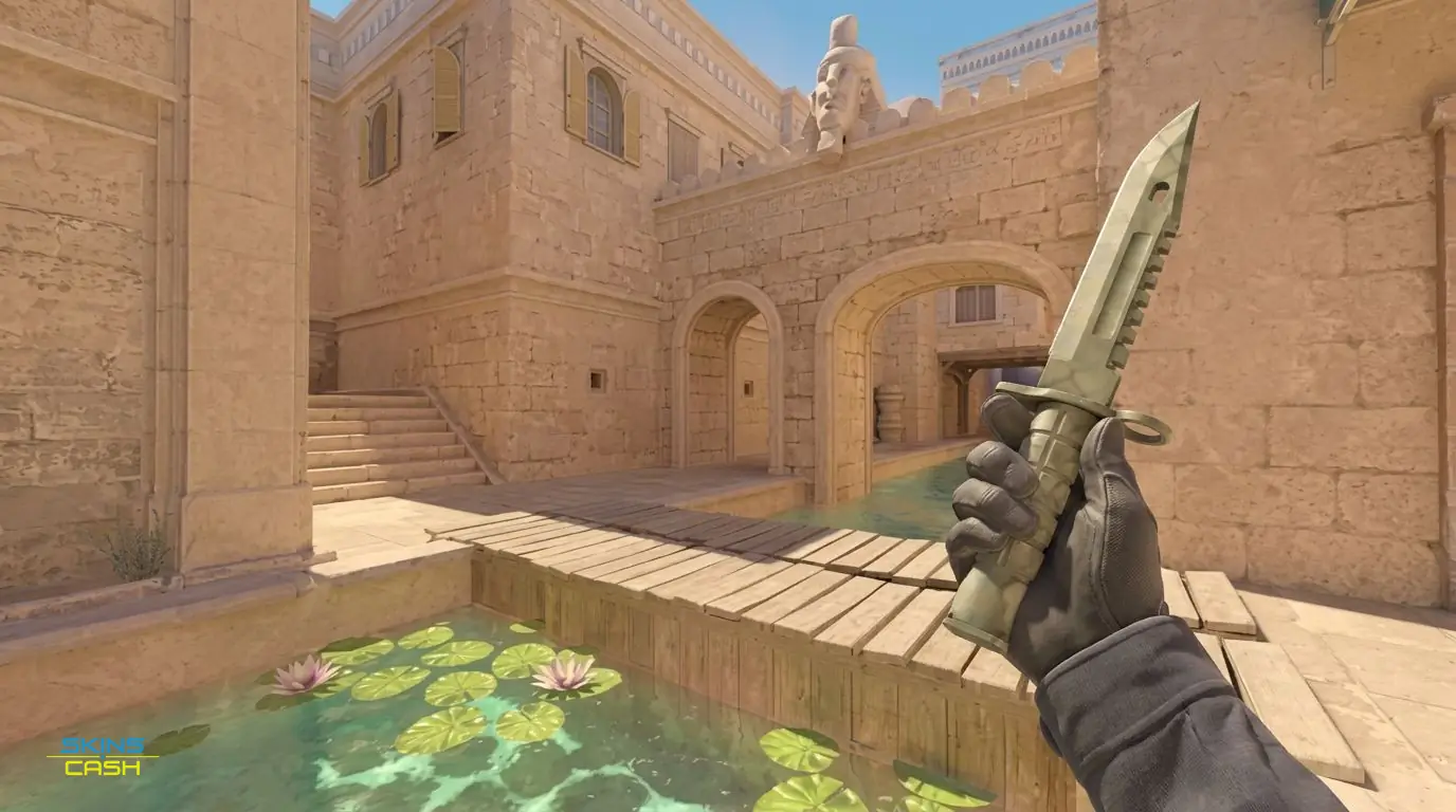 ★ M9 Bayonet | Safari Mesh — In-game inspect