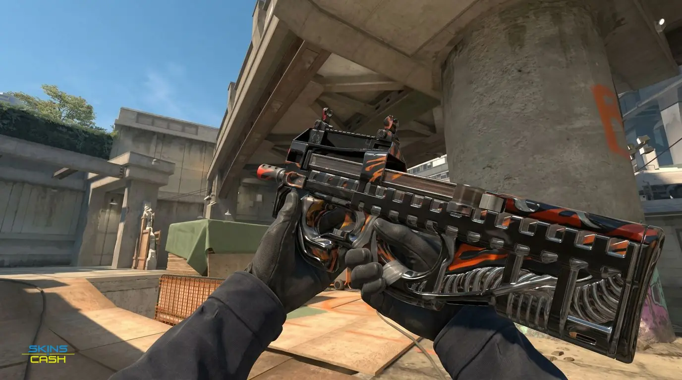 P90 | Vent Rush — In-game inspect