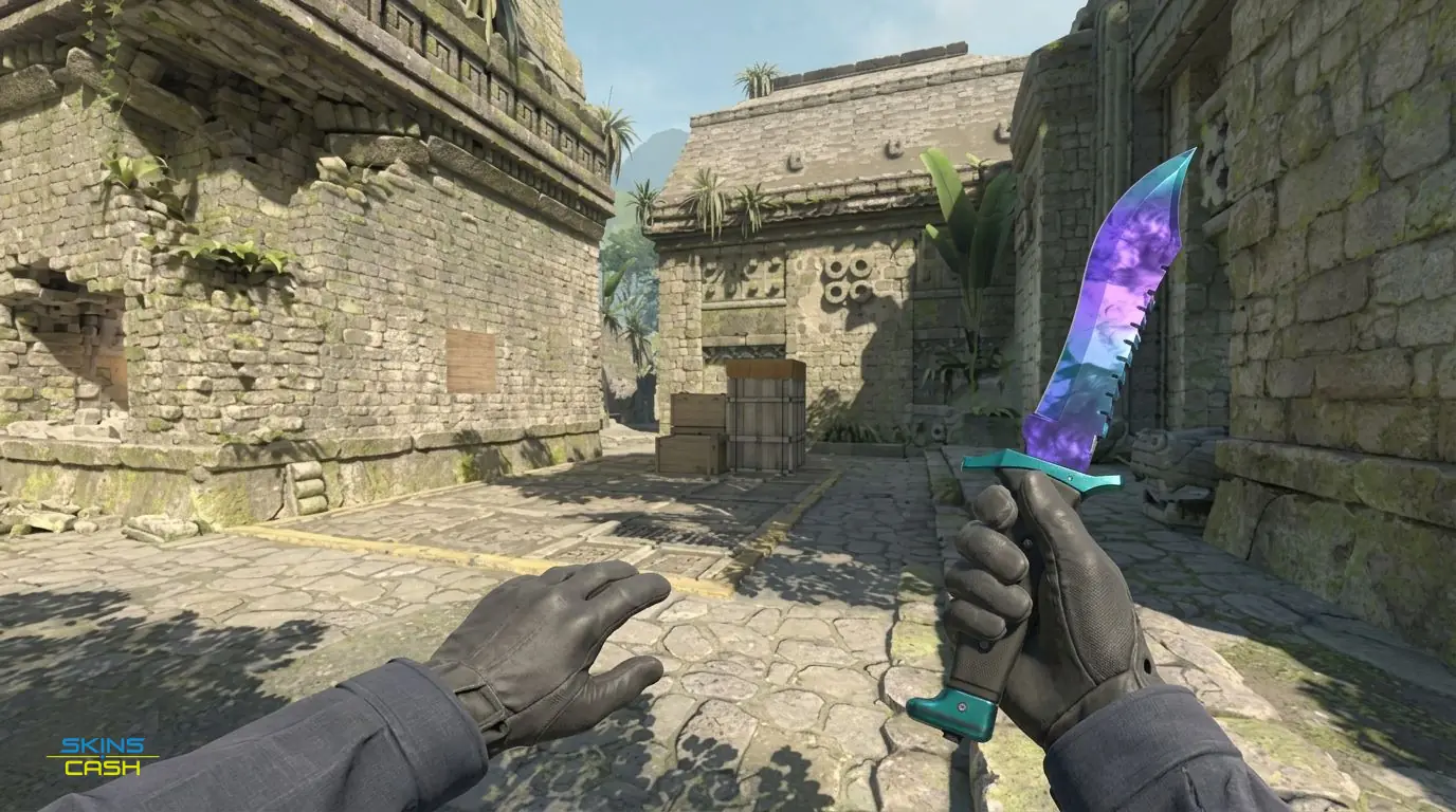 ★ Bowie Knife | Doppler Sapphire — In-game inspect