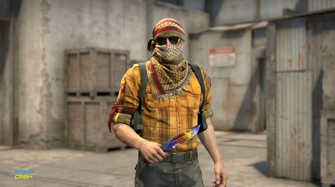 ★ Survival Knife | Marble Fade — In the field