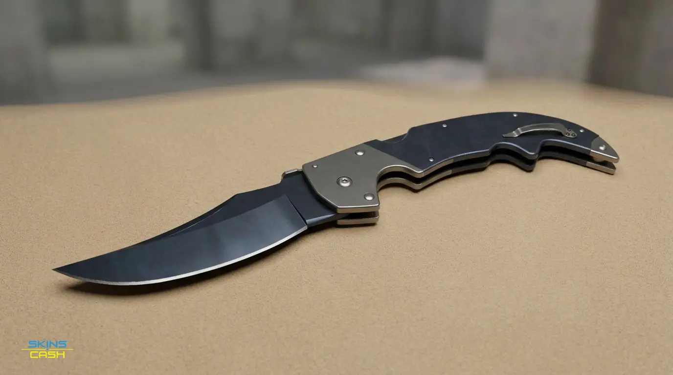★ Falchion Knife | Blue Steel — Product view