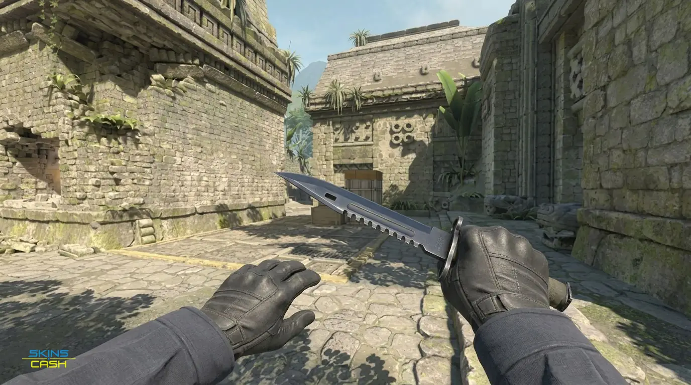 ★ M9 Bayonet | Blue Steel — In-game inspect