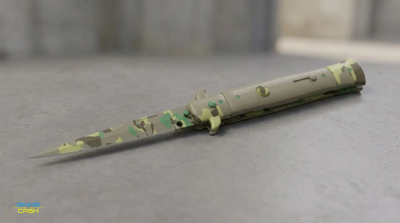 ★ Stiletto Knife | Boreal Forest — Product view